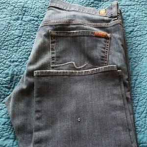 OFFER $10, 7 for all mankind size 36 Austin blue jeans